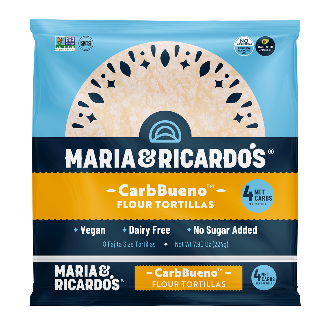 CarbBueno White Flour Tortillas - Maria and Ricardo's Tortillas